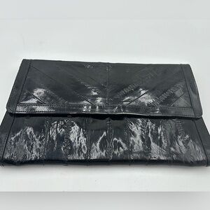 Genuine Eel-skin Made In Korea Clutch Bag